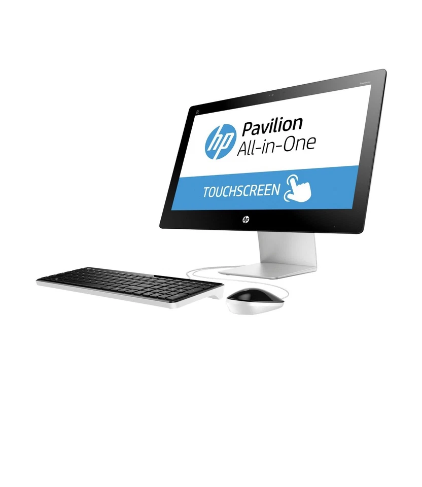 HP Pavilion 22-a113w All In One Pentium G3260T 2.9 GHz Ram 4 GB HDD 1 TB Desktop - Image 1 of 4