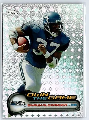 2006 Topps Own the Game #OTG3 Shaun Alexander - Image 1 of 2