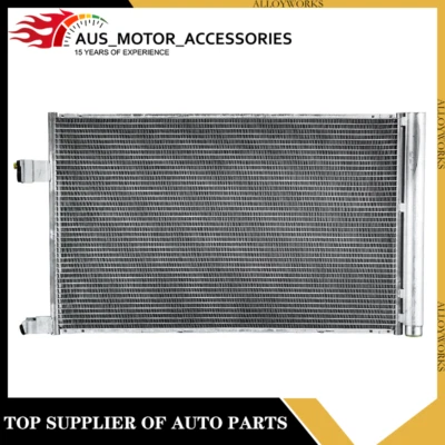 AC Condenser w/ Bracket & Receiver Drier For 16 17-2021 Jaguar F-Pace XE XF 3.0L - Image 1 of 4