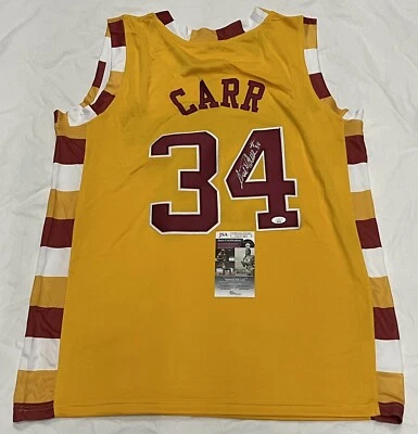 Austin Carr Signed Autographed Cleveland Cavaliers Throwback Jersey JSA - Image 1 of 2