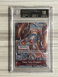 ONE PIECE Treasure Cup Tony Tony Chopper ST01-006 BGS 10 Black Label - Picture 1 of 2