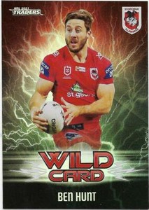 2021 Nrl Traders Wildcards (WC37) Ben HUNT Dragons