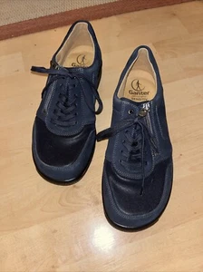 Ganther Schuhe Halbschuhe Schnürschuhe Gr. 8,5 oder  8 1/2 Schwarz neuwertig - Bild 1 von 8