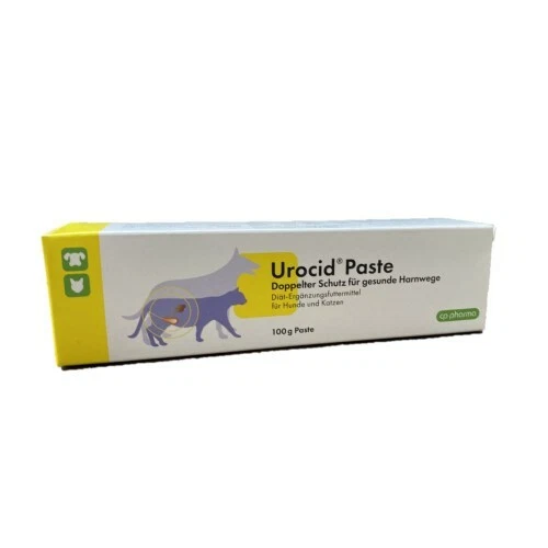 CP-PHARMA Urocid Paste 100g für Hunde Katzen zur Auflösung von Struvitsteinen cp pharma