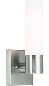 Livex Lighting 10101-91 Aero Wandleuchte gebürstetes Nickel - Bild 1 von 2
