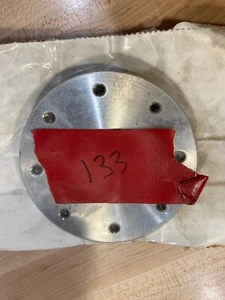 Agilent ConFlat Flange Fitting 304 Stainless Steel 4.5” OD Non-rotatable Tapped - Picture 1 of 2