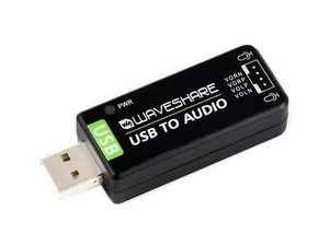 Waveshare WS USB to Audio Converter bez sterownika karta dźwiękowa do Raspberry Pi - Zdjęcie 1 z 8