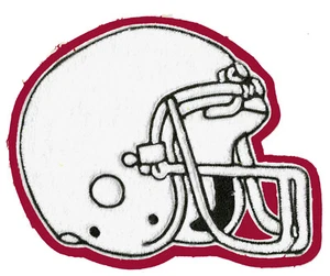 CHENILLE PATCH LETTERMAN JACKET FOOTBALL HELMET RED OHIO STATE BUCKEYES CFP NCAA - Picture 1 of 1
