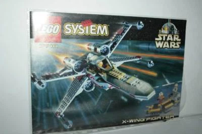 MANUALE LEGO SYSTEM STAR WARS SET 7140 X-WING FIGHTER USATO OTTIMO FR1 55368 - Immagine 1 di 2
