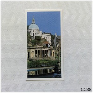 Brooke Bond Tea Card Discovering Our Coast #44 Portmeirion (CC88)
