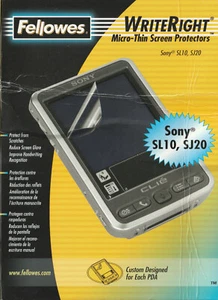 Protecteurs d'écran micro-minces Fellowes WriteRight pour Sony Clie SL10 SJ20 Qty 2 - Photo 1 sur 1