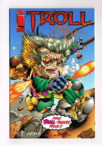TROLL #1 IMAGE COMICS 1993 NM+ SIGNED! 1st PRINT LIEFELD MATSUDA ALQUIZA - Picture 1 of 2