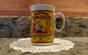1 NEW 1992 WATKINS HERITAGE COLLECTION WASHING COMPOUND COFFEE MUG  - Picture 1 of 9