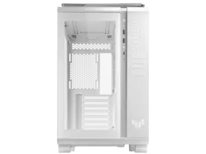 ASUS TUF Gaming GT502 White ATX Mid Tower Computer PC Case w/ Front Panel RGB - Picture 1 of 12