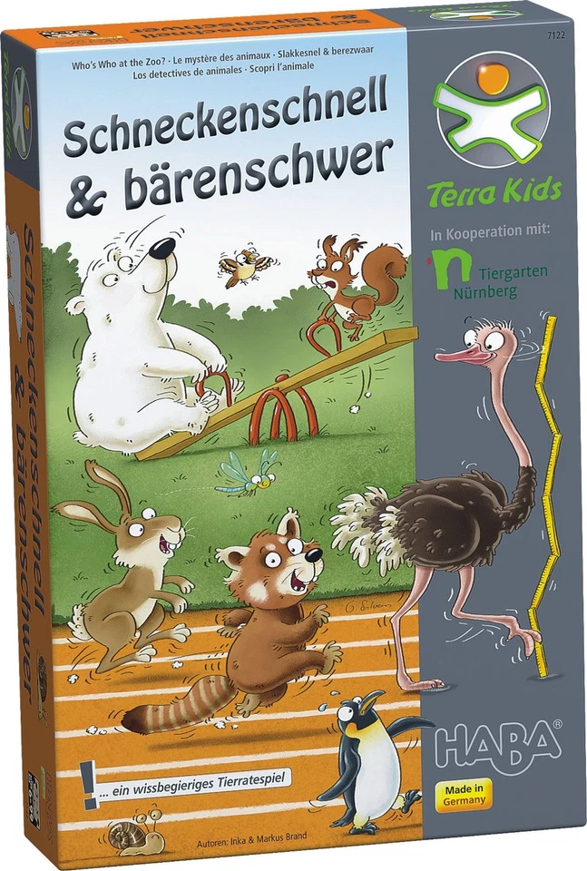 GW20b9 HABA - Terra Kids - Schneckenschnell und bärenschwer - Bild 1 von 1