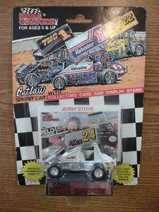 Racing Champions World of Outlaws 1993 diecast Jerry Stone #24 coche - Imagen 1 de 4