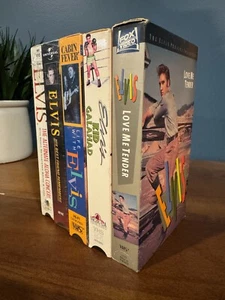 Elvis Sealed VHS Bundle: Kid Galahad, Love Me Tender & more! New Elvis 5 VHS Lot - Picture 1 of 21