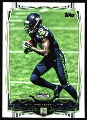 2014 Topps Paul Richardson Rookie #401 Seattle Seahawks - Image 1 of 2