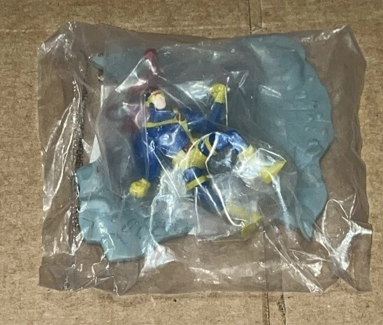 Marvel X-Men Hardee's 1995 juguetes de comida para niños - Cyclops vs. Commando Foto 1 de 1