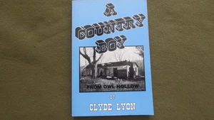 Country Boy, Owl Hollow SIGNED Clyde Lyon, Land Between the Lakes, Tennessee TVA - Foto 1 di 7