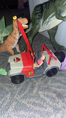 Kenner 1993 Lote De Colección De 12 Figuras De Acción Dinosaurios Parque Jurásico Lote Foto 1 de 4