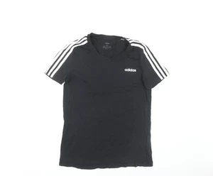 Adidas Unisex Black Regular Fit T-Shirt M - Picture 1 of 12