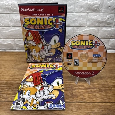 Sonic Mega Collection Plus (Sony PlayStation 2, 2004) probado en caja original funcionando. Foto 1 de 2