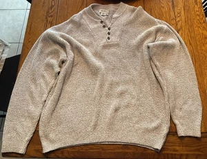 XXXG RIESIGER Eddie Bauer 100% Baumwolle Herren Pullover tolle Form - Bild 1 von 21