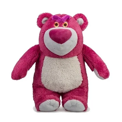 NEW Official Disney Pixar 25cm Lotso Toy Story 4 Scented Hugging Bear Soft Plush - Image 1 of 4