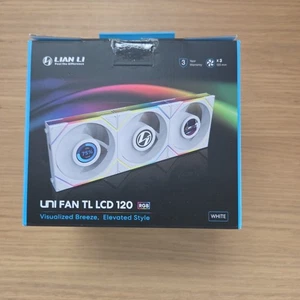 Lian Li UNI FAN TL LCD Case per computer Ventilatore 12 cm Bianco - Afbeelding 1 van 2