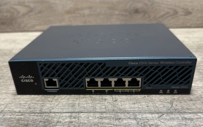 Cisco AIR-CT2504-K9 V03 WLAN 2500 Series Wireless LAN Controller - Image 1 of 4