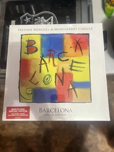 Freddie Mercury Montserrat Caballé - Barcelona (Vinyl LP) NEW SHELF WEAR READ - Picture 1 of 5