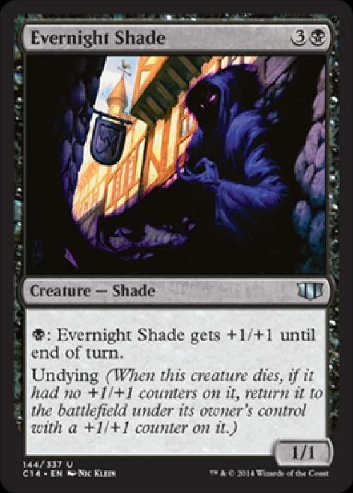 Evernight Shade - Medium Play MTG Commander 2014 Edition - Image 1 of 1