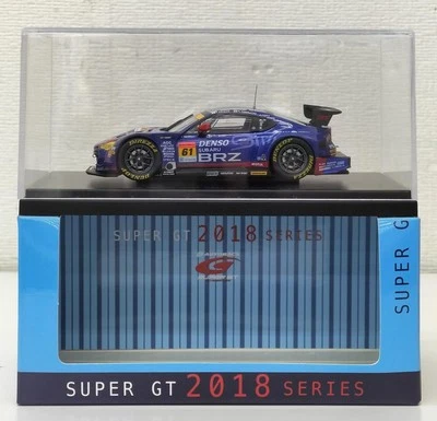 EBBRO 1/43 SUPER GT GT300 2018 SUBARU BRZ R&D SPORT No.61 - Image 1 of 4