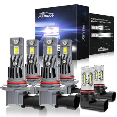 Faro LED blanco bombilla de haz alto bajo para Chevrolet Silverado 1500 Classic 2007 Foto 1 de 4