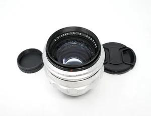 Carl Zeiss Biotar 75mm F1.5 Objektiv Exakta Mount, Fat 10-Blade Version Late S/N - Bild 1 von 12