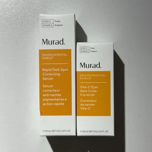 Suero Corrector de Manchas Oscuras Rápido Murad 1oz Y Vita-C Corrector de Ojos CONJUNTO 0.5OZ - Imagen 1 de 2