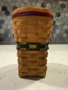 Vintage Blossom Bucket Basket Suzi Skoglund Small Resin Basket Primitive Country - Bild 1 von 8
