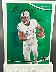 2023 Panini Prestige - Josh Jacobs #156 Xtra Points Premium Green /199 - Bild 1 von 2