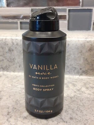 Vanilla noir Bath & Body Works Men's Collection Body Spray 3.7oz New - Image 1 of 4