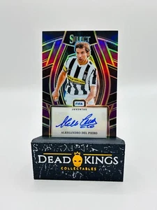 2023-24 Panini Select FIFA - Alessandro Del Piero - Viola Prizm Auto /49 - Foto 1 di 7