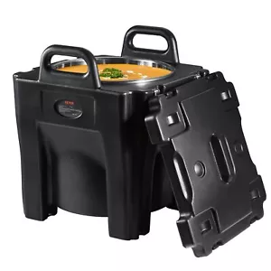 Insulated Food Carrier, 32Qt Capacity, Stackable Catering Hot Box with Handles - Picture 1 of 11