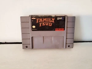 "Family Feud" SNES Video Game, (1993), Super Nintendo, (Tested & Works) - Picture 1 of 3