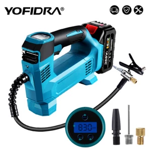 Für Makita 18V Akku Kompressor LED Anzeige für Auto Motorrad Fahrrad Sportbälle - Bild 1 von 23