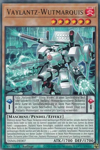 Yu-Gi-Oh TAMA-DE007 Vaylantz Wutmarquis 1 Aufl. Rare NM - Bild 1 von 1