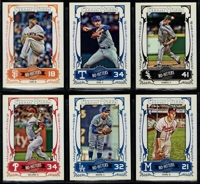 2013 Topps Gypsy Queen NO HITTERS Insert Set Stars and Hall of Famers Nolan Ryan - Image 1 of 4