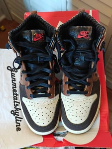Nike Dunk High X Bodega "Legend" Mens US 9 Excellent, "Ships Fast* Fauna - Picture 1 of 13