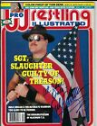 DS45   Sgt. Slaughter  Signed Vintage Wrestling Magazine w/COA **BONUS **