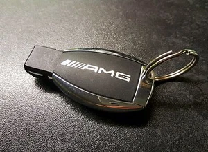 X2 Mercedes AMG Silver Key Stickers - Foto 1 di 1