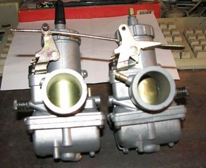 Suzuki T500 GT500 Carburettors vm32 carbs vapour blasted - Picture 1 of 3